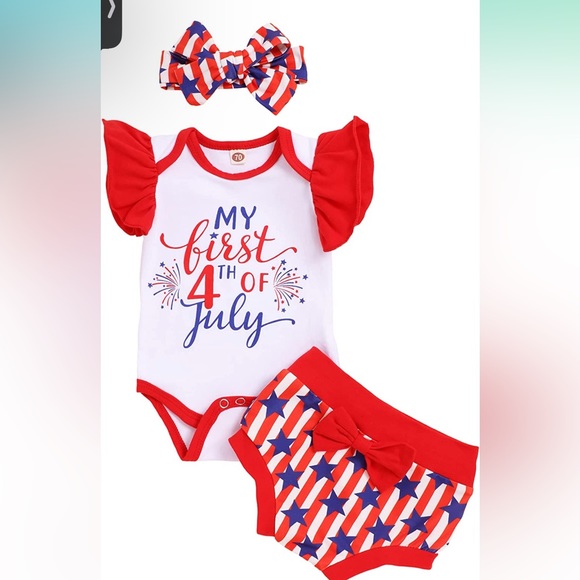 Other - NEW 6-12 months 4th of july outfit